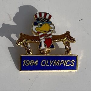 “New” Los Angeles 1984 Olympics Sam The Eagle Collectible Pin.  Limited Edition.